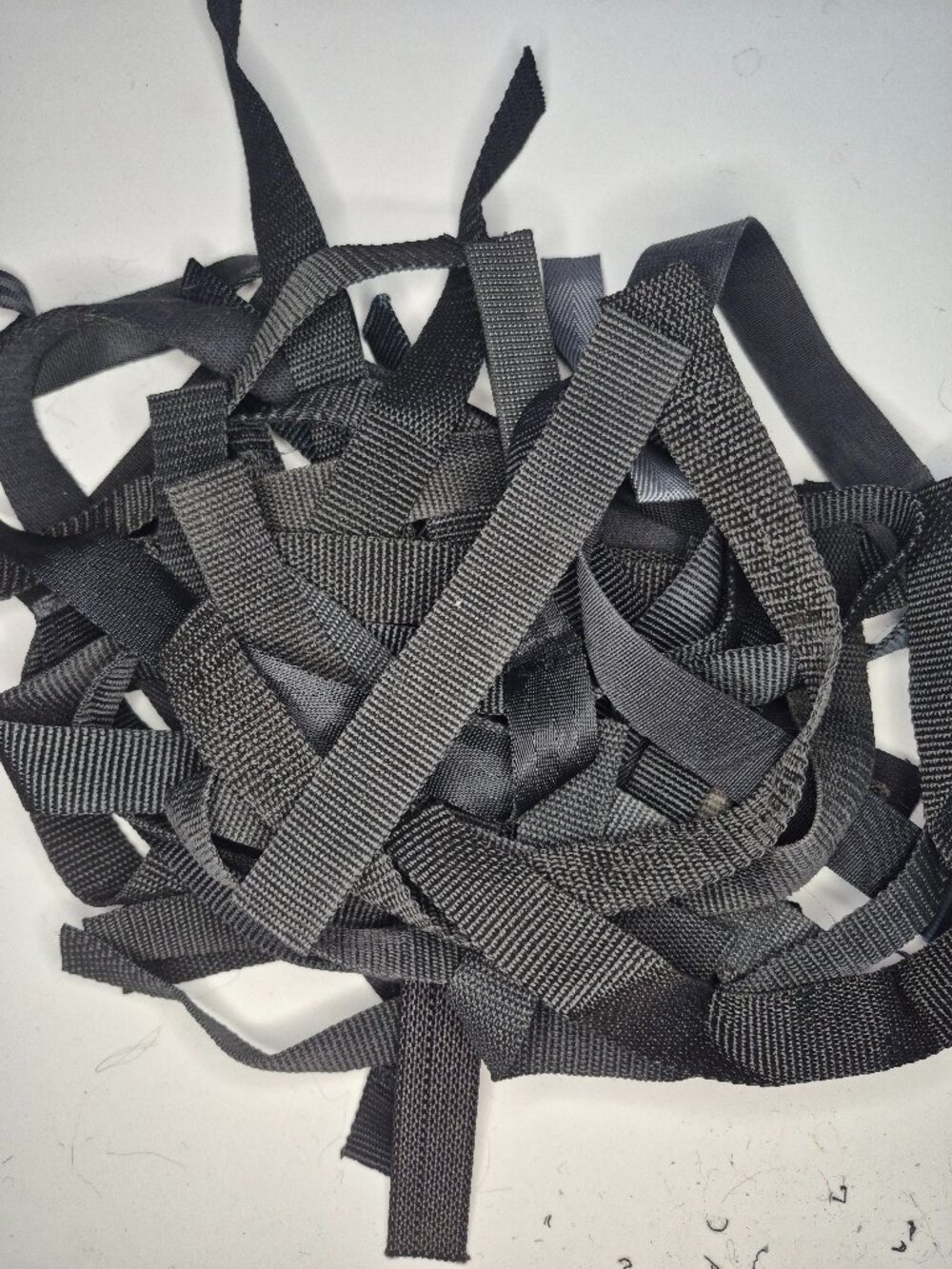 1" Nylon Lot Length 5 Yards Total Different Lengths/ Thickness